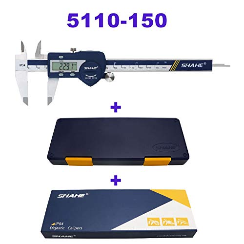 Pie De Rey Acero Inoxidable endurecido 0-150 mm Calibrador Digital Messschieber Caliper Vernier Electronic Micrometro 72 (Color : 0 200mm)