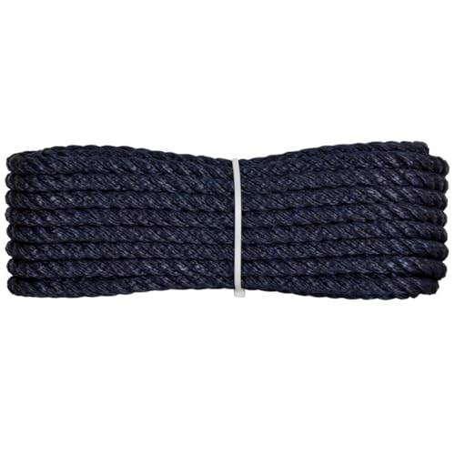 Corderie Italiane 006073949 Gherlino cima per ormeggio, diametro 6 mm, 10 mt, blu