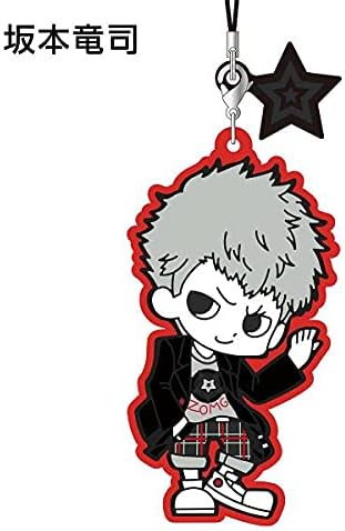 Amazon 坂本竜司 ペルソナ5 トレーディングラバーストラップ アニメ 萌えグッズ 通販