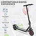WTRHXA Electric Scooter Adults with Dual Suspensions, 350W/500W Motor, 19/22 Mph Speed, 23-31 Miles Ranges, 8.5