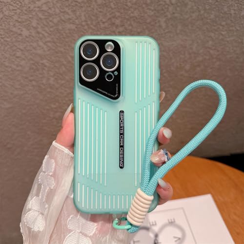 【DBWYPY】対応 iPhone 13 Pro max ケース 冷却 放熱 メッシュ 通気性 アイフォン13Promax スマホケース 薄型 軽量 PC素材 耐衝撃 指紋防止 カメラレンズフィルム保護 アイホン13Promax カバー 半透明 全面保護