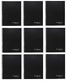 9 Pack of Mead Cambridge Wirebound Business Notebook, Legal Rule, 6 5/8 x 9 1/2 Inches, White, Sold...