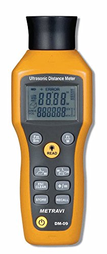 Metravi DM-09 Ultrasonic Digital Distance Meter for upto 16 m (B07SPKVPV1) Amazon Price History, Amazon Price Tracker
