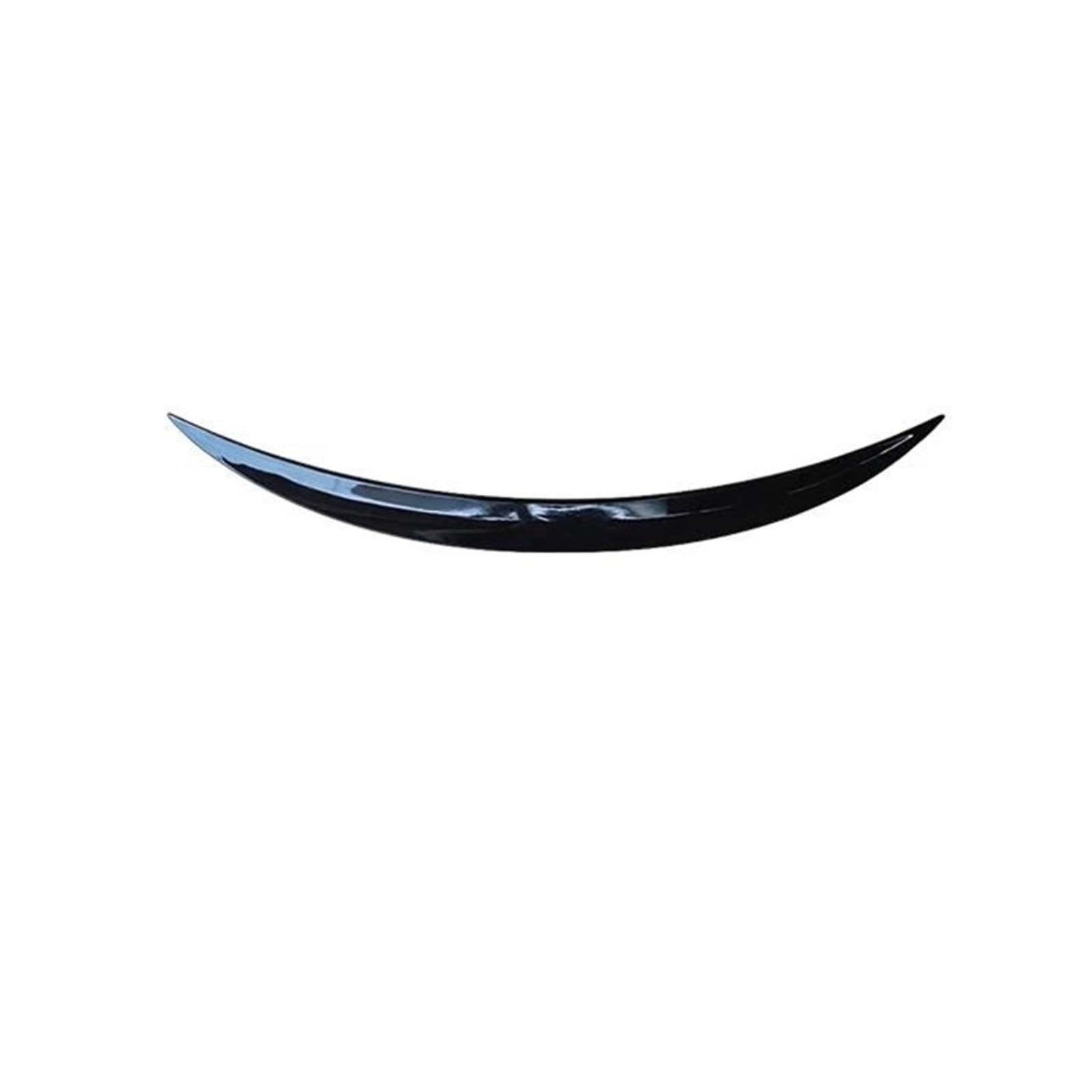 Dla BMW Serii 1 E82 E88 Coupe 118i 128i 135i 2007-2013 Skrzydła Tylnego Spojlera, Klapa Bagażnika, Płetwa Tylna Tylny Spojler Dachowy(Glossy Black)