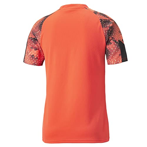PUMA PUMA Men's IndividualFINAL Wc Jersey, Fiery Coral Black, Medium