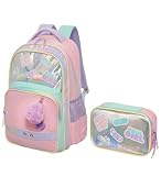 Kit Mochila Costas Estojo Box Pampili Colors Pacific