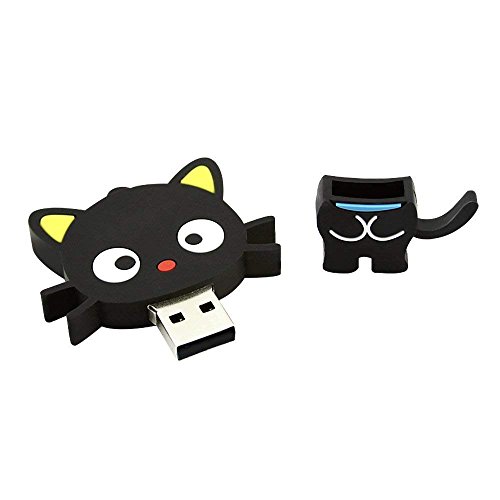 Cute And Novelty Animal Series Standing Cat Shape Design 32Gb Usb 2.0 Flash Drive Pen Drive Memory Stick Cartoon Thumb Drive Lovely Jump Drive Data Storage U Disk Gift #TOP1