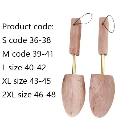 3 Pares De Soportes De Zapato De Cedro De Un Solo Tudo, Expansores De Zapatos Ajustables para Hombres Y Mujeres, Hormas De Zapato Moldeadoras Y Resistentes A Las Arrugas