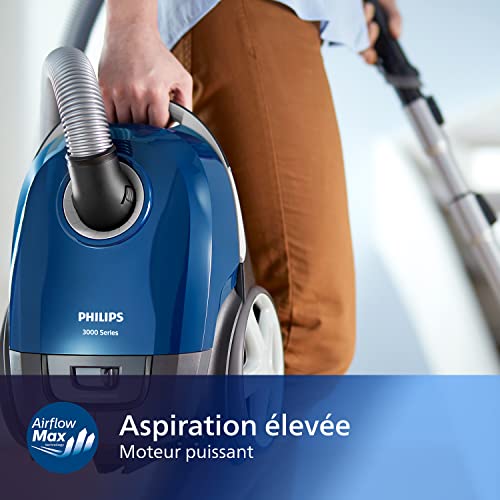 Philips Performer Compact Série 3000 Aspirateur Avec Sac - 900 W Avec Filtre Anti-Allergènes, Rayon d'Action de 9 m (XD3110/09) - Image 4