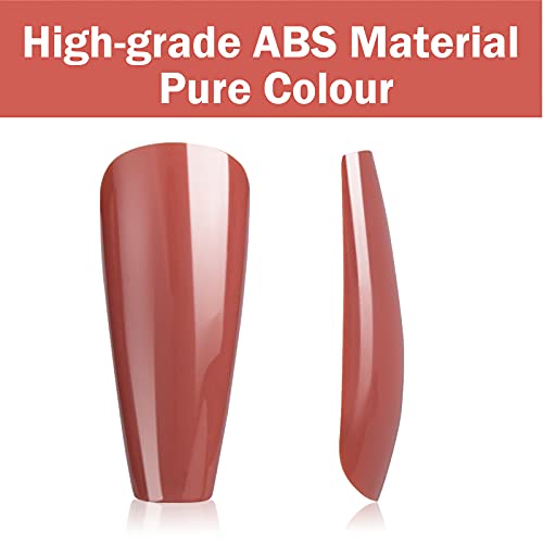 240 Pezzi Unghie Finte della Ballerina, Unghie