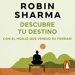 Diseño de la portada del título Descubre tu destino con El monje que vendi&oacute; su ferrari