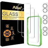 Ailun 3 Pack Screen Protector for iPhone 17 [6.3 inch] + 3 Pack Camera Lens Protector with Installation Frame,Dynamic Island Compatible,Case Friendly Tempered Glass[Not for iPhone 17 Pro/Pro Max/Air]