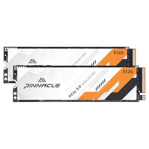 Image of Timetec 512GBx2 (2 Pack) SSD NVMe PCIe Gen3x4 8Gb /s M.2 2280 3D NAND High Performance SLC Cache Read /Write Speed Up to 2,000 /1,600 MB /s Internal Solid State Drive for PC Laptop and Desktop (Pinnacle)