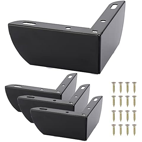 SUMNACON 4Pcs Metal Sofa Legs for Furniture Cover