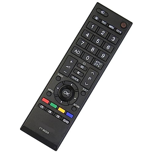 CT-90326 VINABTY Replace Remote Control Fit for Toshiba TV 32LV713B 40LV713B 32AV636DB 19AV616DB 22AV605PB 26AV605PB 32AV713B 19AV616DB 37RV635D 26AV615DB - Image 4