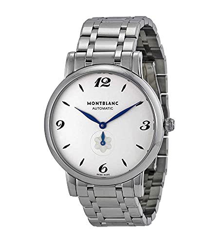 MontBlanc Star Classique Automatic White Silver Dial Unisex Watch 110589