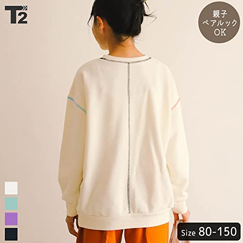 T2(ティーツー) ステッチトレーナー キッズ 子供服 男の子 