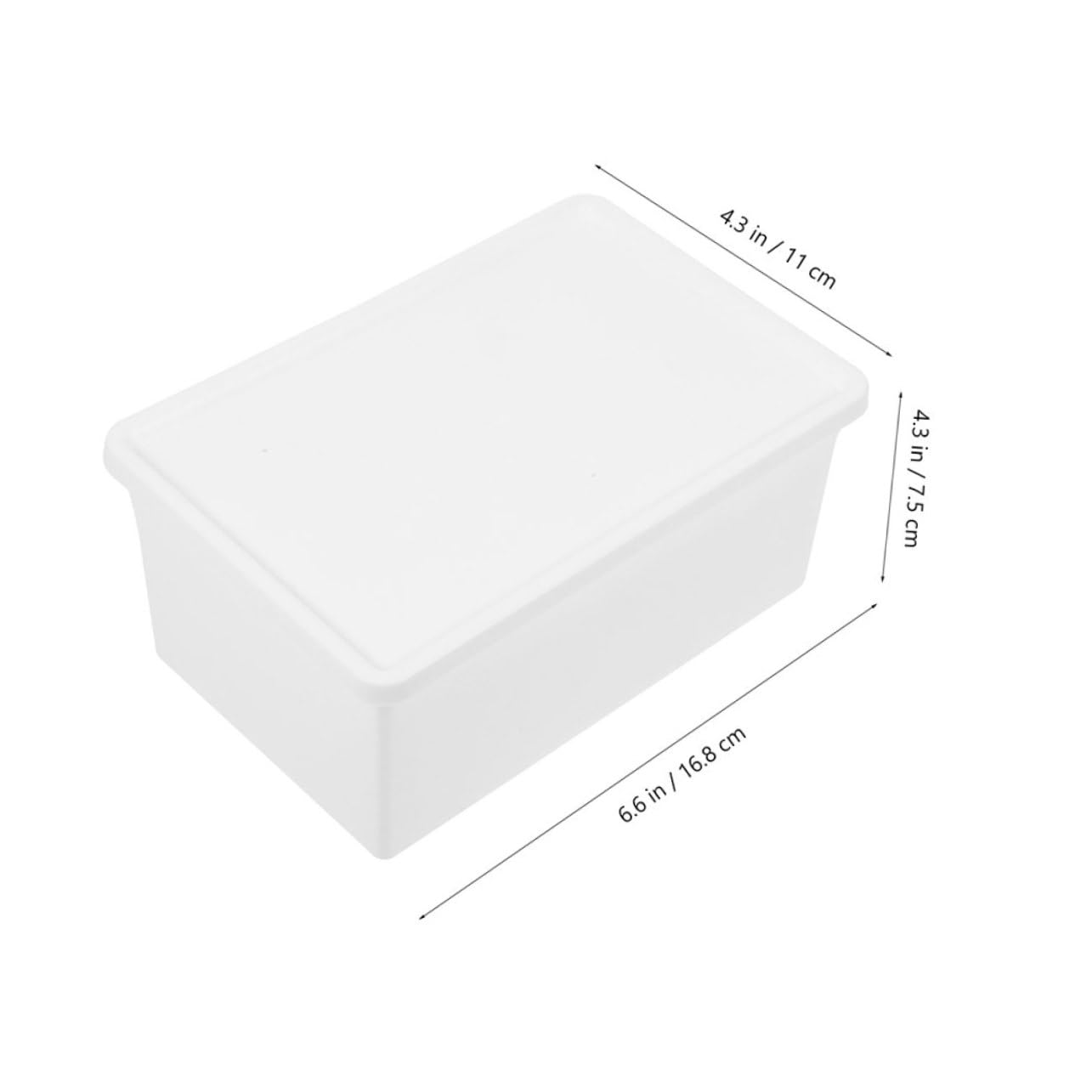 MUCKLILY Dryer Sheet Holder Lid Laundry Beads Container Storage Box with Drawer Design