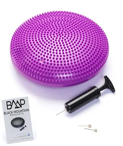 Image of Black Mountain Products Exercise Balance Stability Disc with Hand Pump