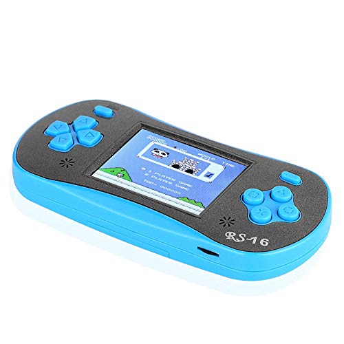 FAMILY POCKET RS-16 Kids Handheld Gamer Portable Video Game Retro Gamer with 2.5 inch LCD Built-in 260in1 Classic Video Game