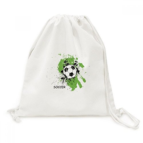 Sac cordon football en toile pour les voyages et le sport