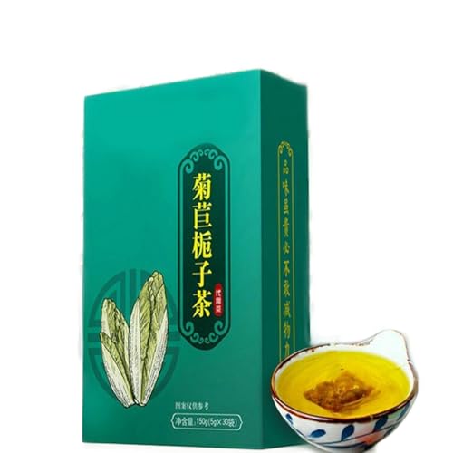 150g Tè Cinese Fuling Zhizi Tisana Naturale Bevanda Verde Biologica Calmante per La Mente Tea Alle Erbe per La Pressione Tee Ai Fiori Lenitivo E Rilassante Tè Ai Fiori E Ai Frutti Con Erbe Miste