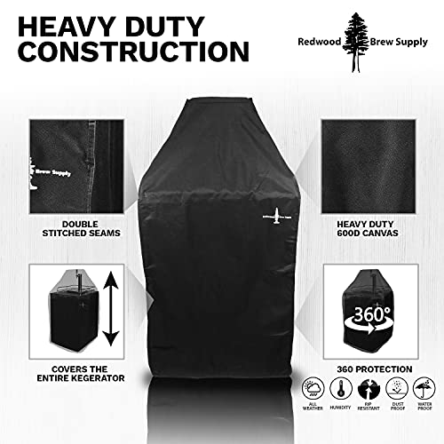 Kegerator Cover For Outdoor Use, Protect Your Residential Keg - By Redwood Brew Supply #TOP2
