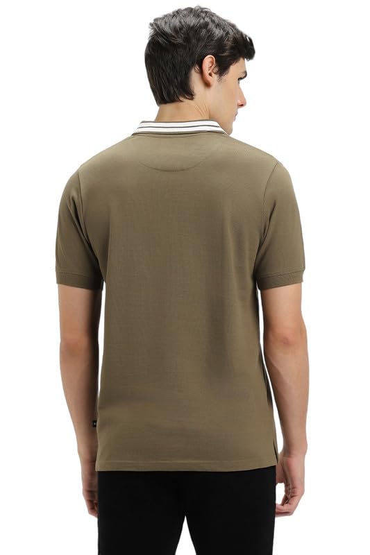 Image of Dennis Lingo Men's Cotton Slim Fit Polo T-Shirt