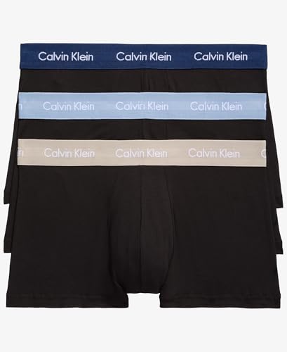 Calvin Klein Mens Cotton Stretch 3-Pack Low Rise Trunks product thumbnail 20