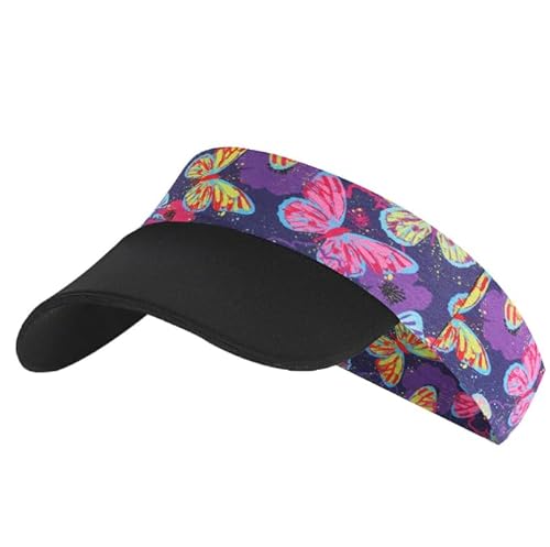 Kinder Visor Cap Unisex Sonnenhut Sommerhut Sonnenblende Kappe Sonnenschild Hüte Mädchen Visier Cap Jungen Laufmütze Strand Tennis Visier Sonnenvisor