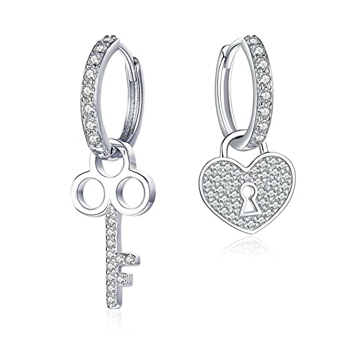 Boucles d'oreilles cœur argent 925 bijoux mariage fiançailles femme