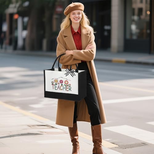 Bolso tote para docentes ZuEiiDop para mujeres miniatura 2