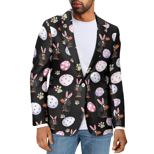 Casual Blazer for Men One Button Notched Lapel Jacket Suit Lightweight Regular Fit Coat Size XS-5XL3