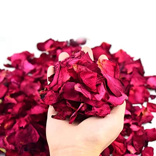 Pétalos de Rosa Secos 200g para Decoración miniatura 1