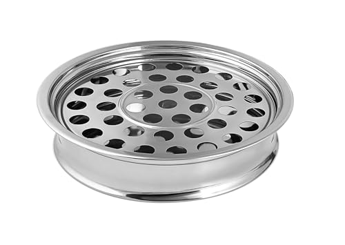 Mayur Exports Premium-Serviertablett für Wein zur Heiligen Kommunion – Edelstahl, silberfarbene Hocâ€¦ – Miniatur