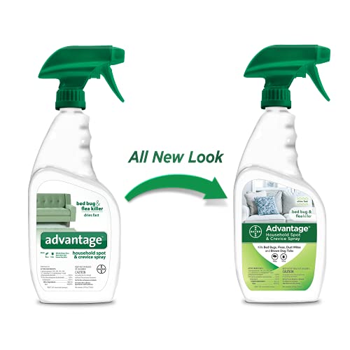 Advantage Flea, Tick, Dust Mite and Bed Bug Spot and Crevice Spray, 24 oz - Image 4