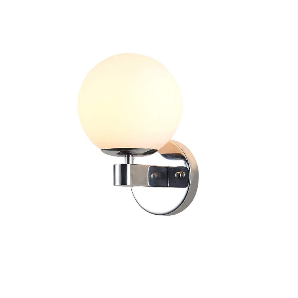 Applique murale E27 étanche abat-jour en verre luminaire intérieur extérieur moderne