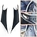 CHUANGHUI Car Door Handle Cover Left and Right Interior Door Pull Handles Protective Decorate Covers for BMW 3 4 Series 3GT F30 F34 F36 2013-2018 M3 M4 320i 328i 330i 335i 340i (2PCS Black)