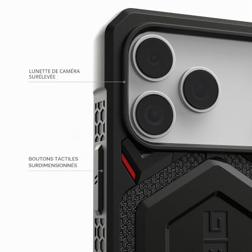 Coque iPhone 17 Pro Max Antichoc pour Sport et Voyage