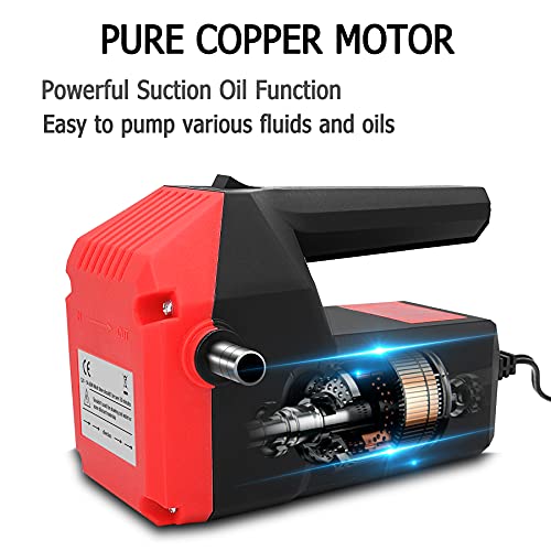 Oil Transfer Pump Extractor, Electric Oil Pump Fast Oil Change Transmission Fluid Extractor Pump, 12V 60W Diesel Fluid Scavenge Suction Pump For Changing Oil, Boat, Tubes, Truck, Rv, Atv, Riding Mower #TOP1
