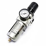 Maximaldruck bis 10 bar Druckluftregler Druckminderer mit Filter und Manometer 20,67 mm (1/2\