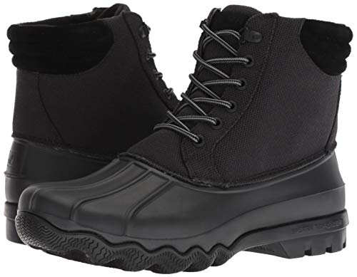 Sperry Men's Avenue Duck Nylon Boot, Black, 8 #TOP6
