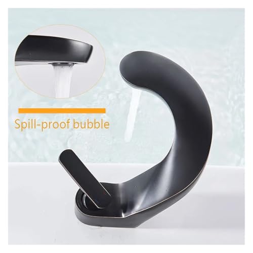 Grifo de baño en cascada monomando con control preciso de agua 5