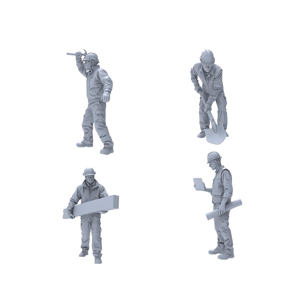 MRY-SFW LYTR35027 1/35 Construction Site Scene Construction Workers