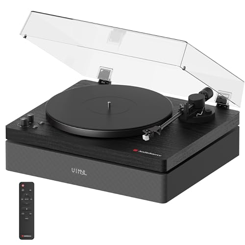 Audiosource Vinyl Record Player Review: All-in-One 120W Turntable with Built-in Speakers