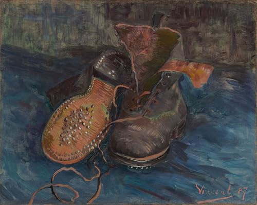 Gravures Impression Sur Toile une paire de bottes Vincent Van Gogh
