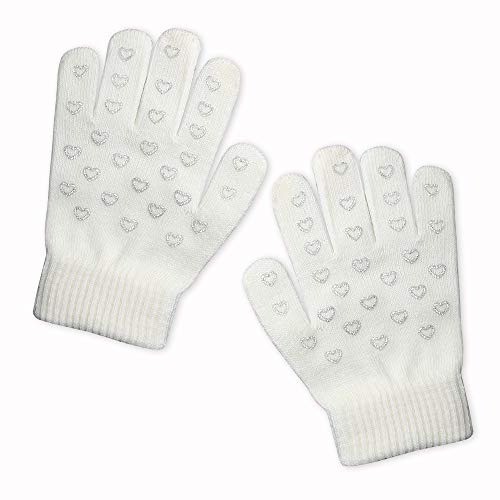 Image of Evridwear Kids Winter Gloves,3 Pairs Knit Warm Stretch Gripper Children Magic Glove for Boys Girls 4-14 Years