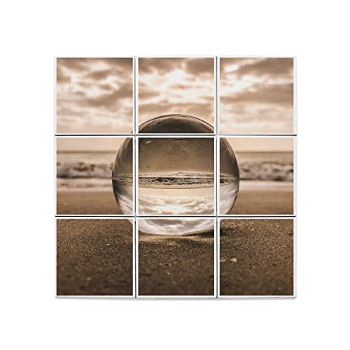 Carreaux céramique décoratif haut de gamme fresque murale artistique 45cm