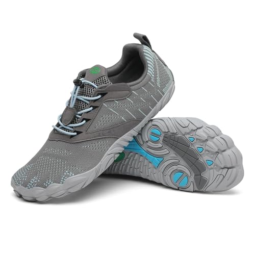 Saguaro Barefoot Zapatillas De Trail Hombre Mujer Zapatos De Deporte Transpirable Antideslizante Calzado Minimalistas Gris 40 Eu Saguaro Barefoot Zapatillas De Trail Hombre Mujer Zapatos De Deporte Transpirable Antideslizante Calzado Minimalistas Gris 40 Eu