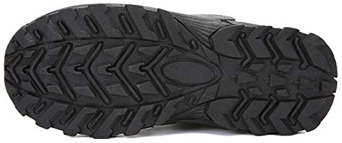 image for UBFEN Boys Girls Snow Boots Kids Winter Warm Outdoor Slip Resistant Co